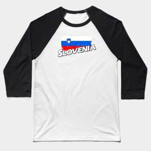 Slovenia flag Baseball T-Shirt